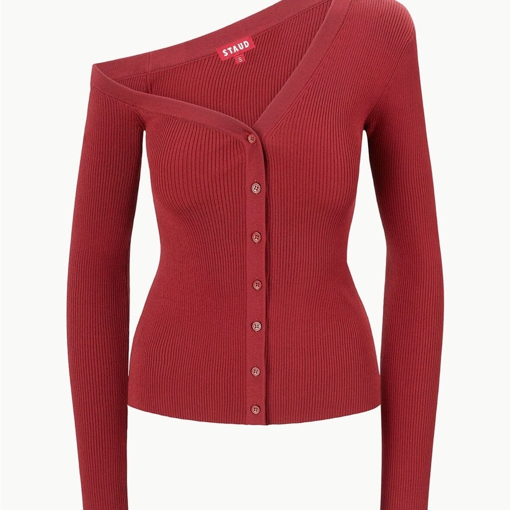 STAUD Red Craftsman Sweater